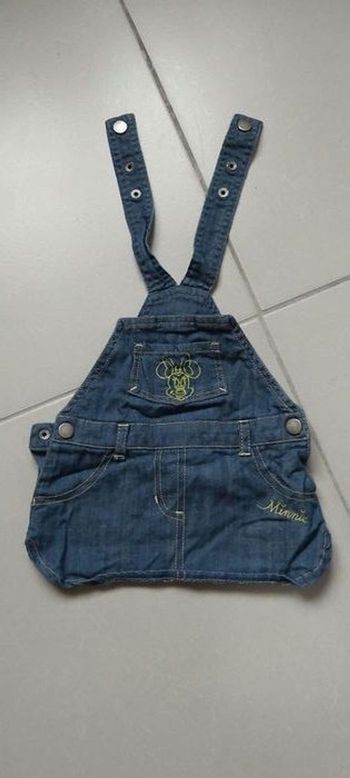 Robe salopette Minnie 3 mois