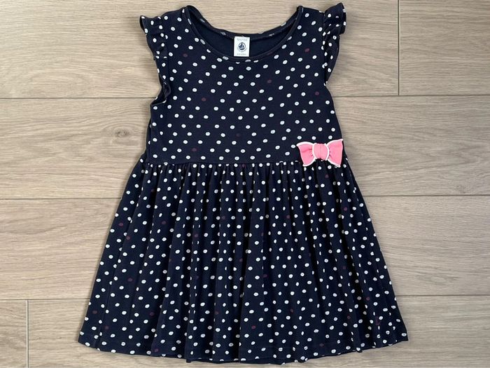 Robe en coton imprimé pois Petit bateau T-5 ans