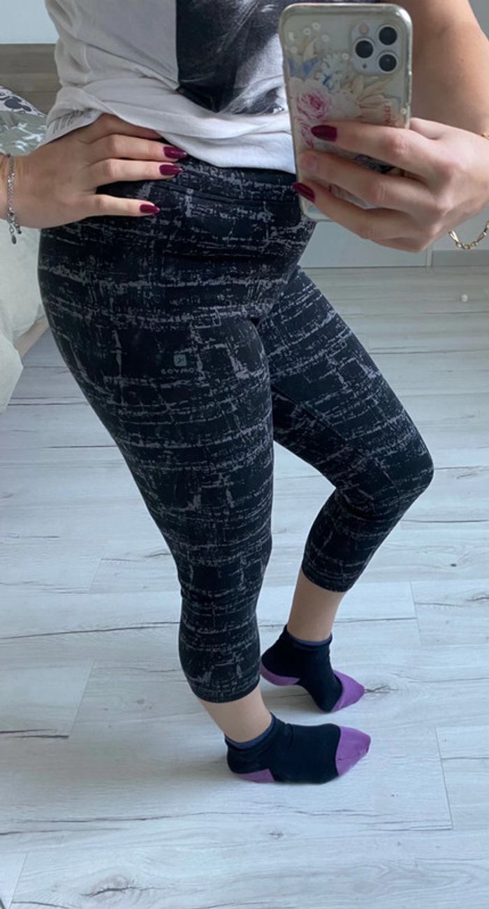 Legging peu portée domyos taille 38 - photo numéro 3