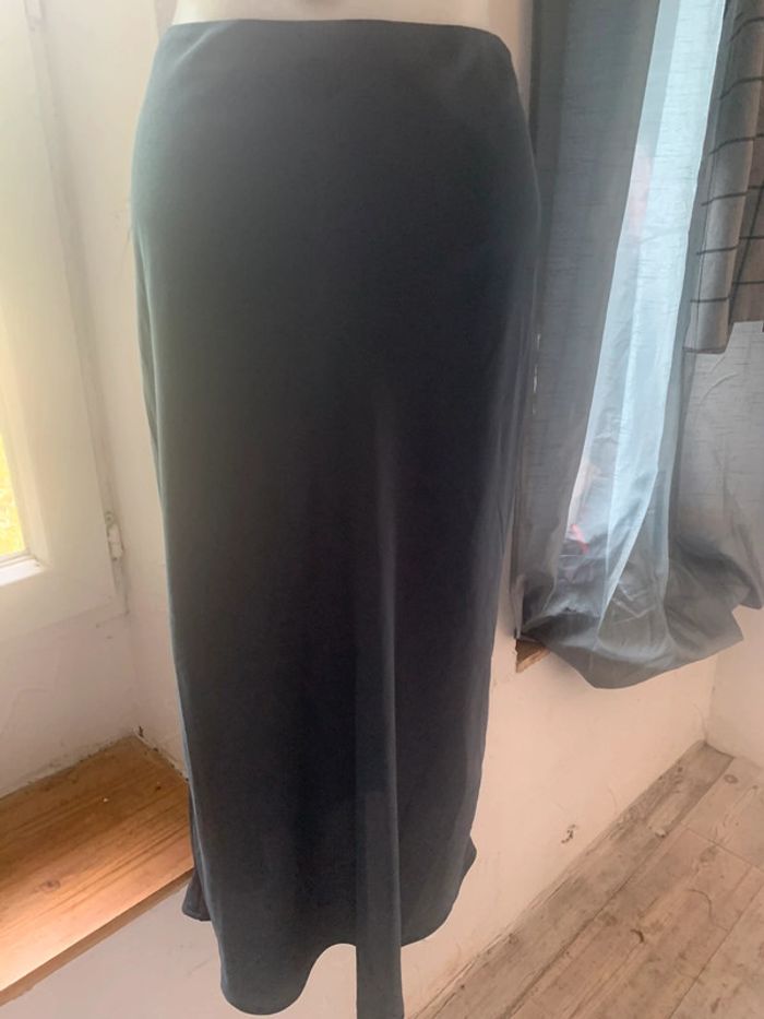 Jupe Twik grise longue fluide taille40 - photo numéro 3