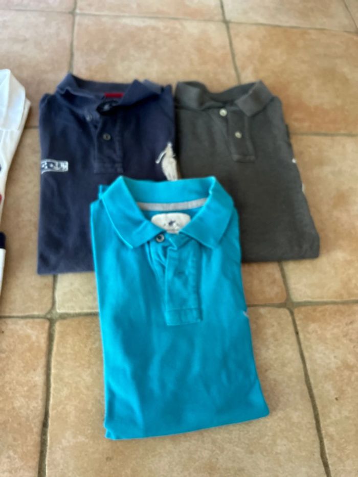 Lot de 5 polos Peter Polo SM