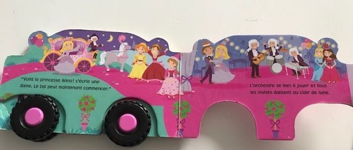 Livre bébé le carrosse de la princesse - photo numéro 2