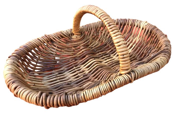 Ancien panier pour les séances de cueillettes de champignons