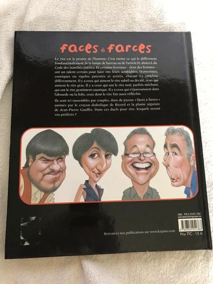 Livre de caricature: Faces à farces - photo numéro 2