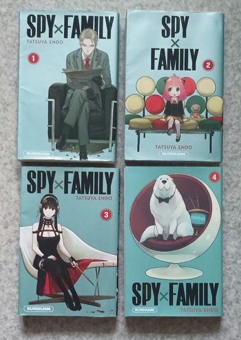 Mangas - Spy x Family - Tomes 1 à 4
