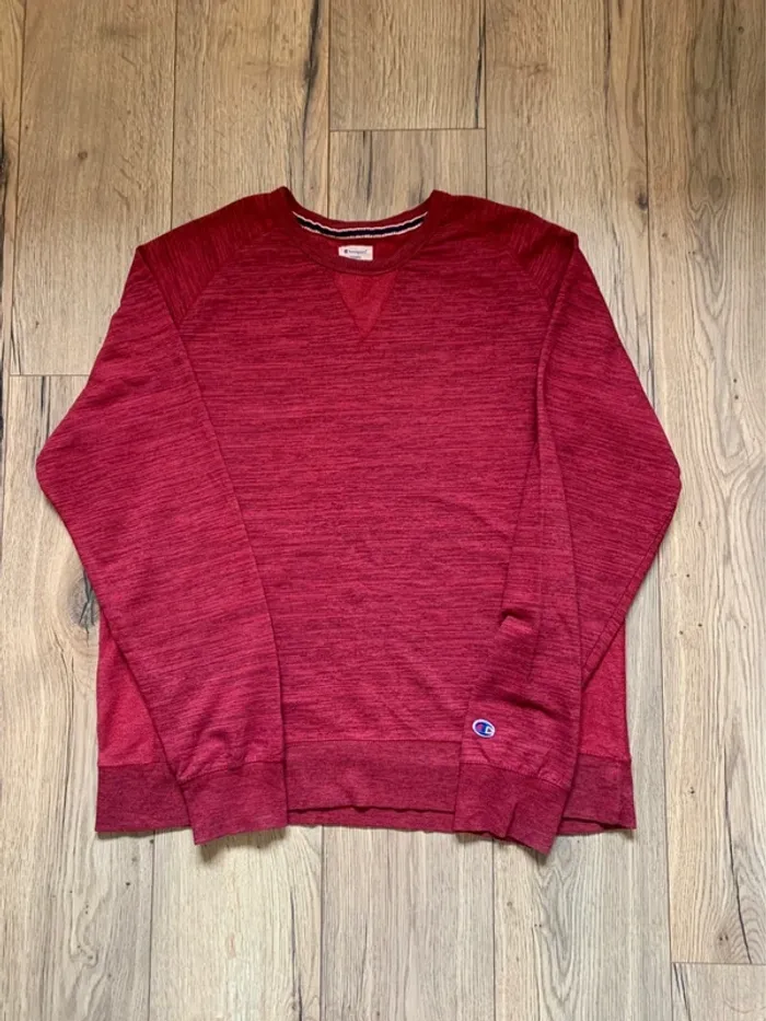 Sweat Champion Authentique Rouge Taille XXL - photo numéro 5