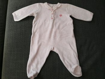 Pyjama velours Petit Bateau 6m