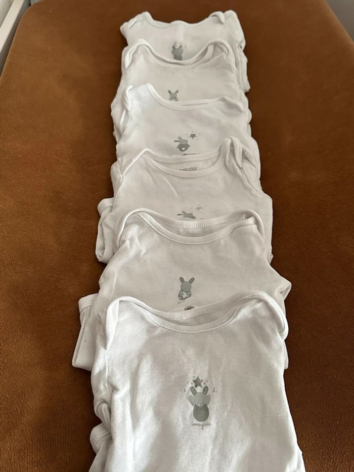 6 bodies manche longues - photo numéro 2