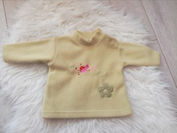 Pull polaire vert 3 mois