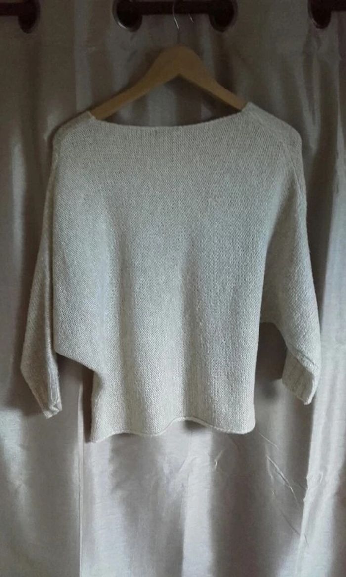 Pull beige - photo numéro 3