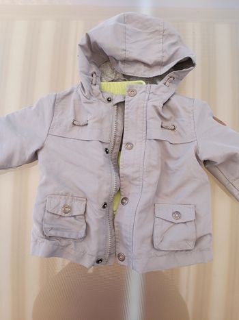 Manteau avec sweat détachable