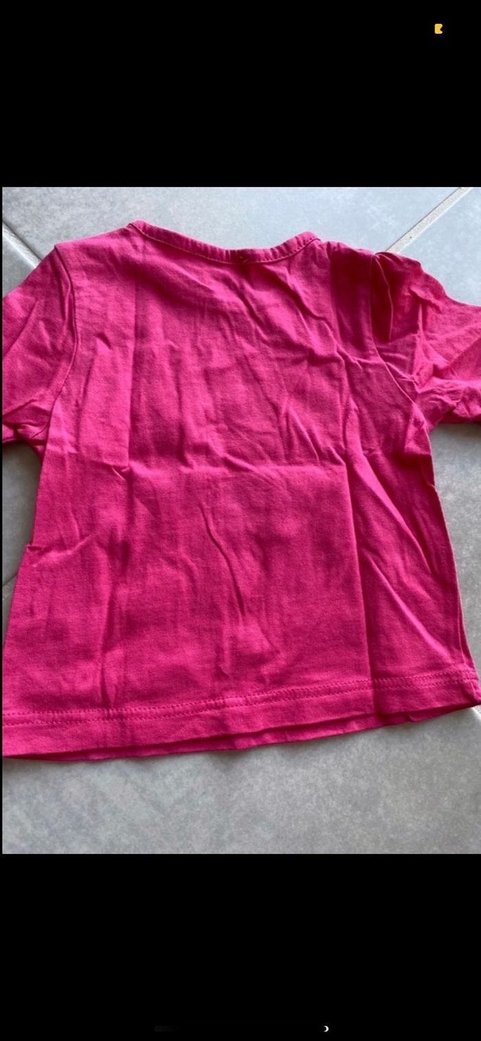 Tee shirt manches longues Chat 6 mois - photo numéro 10