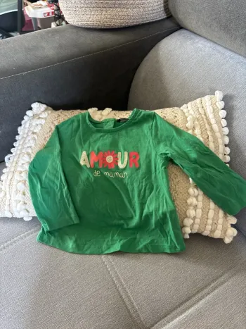 Pull léger tape à l’œil 12 mois fille