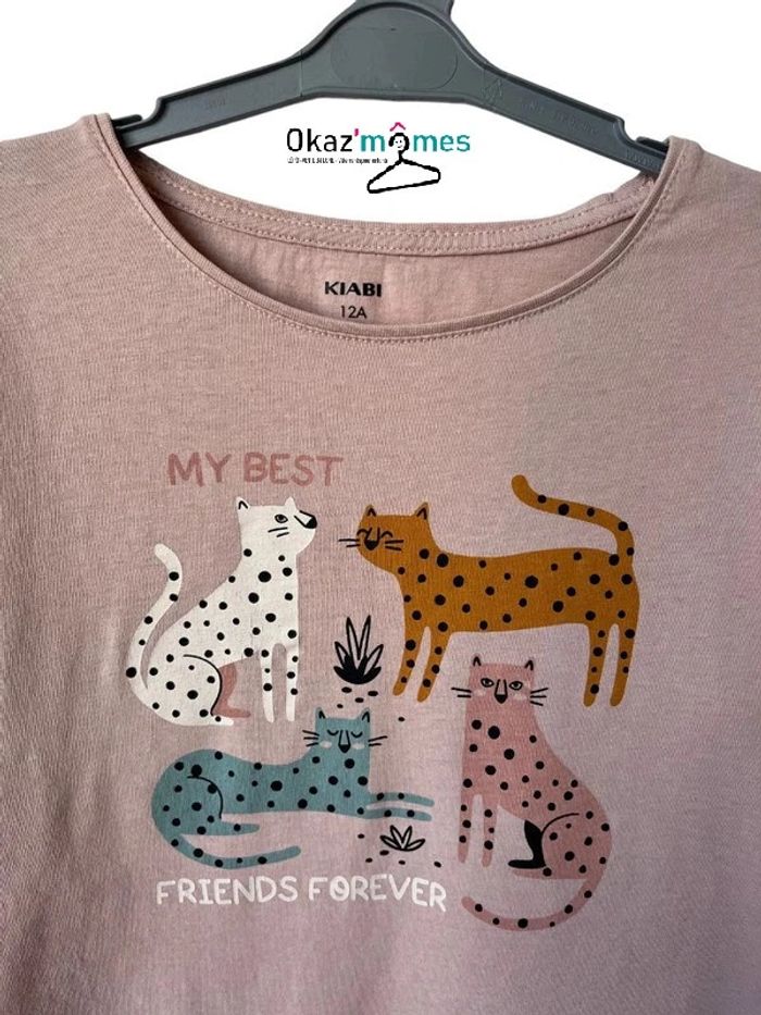 LOT de 3 T-shirts manches longues - Kiabi 12 ans fille - photo numéro 6
