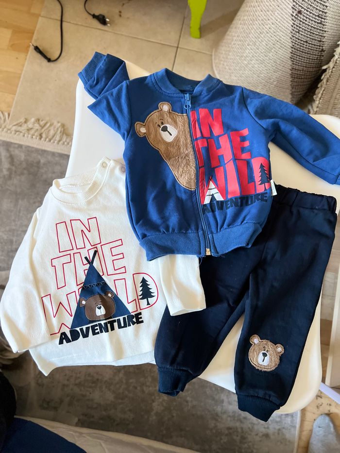 Ensemble 3 pièces 6-9mois