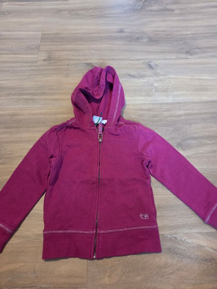 Gilet zippé à capuche 3 ans