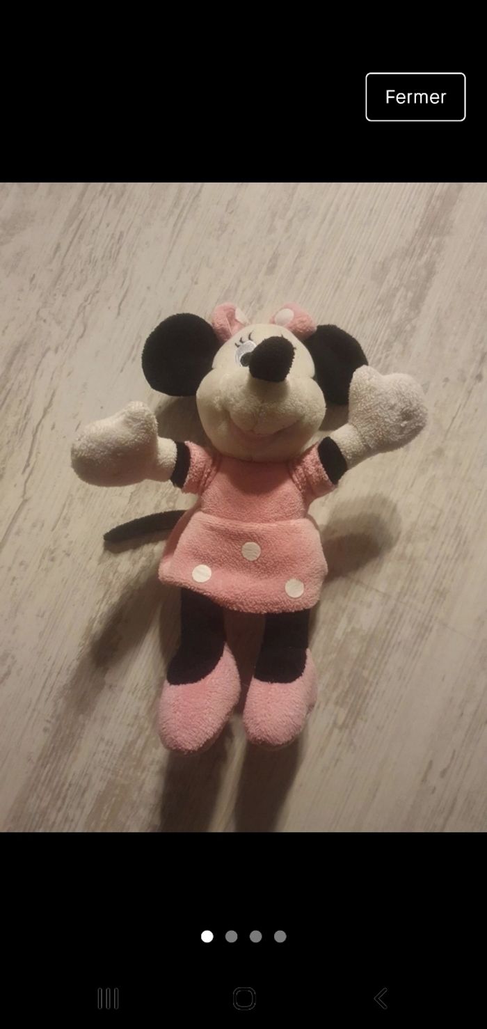 Peluche minnie disney - photo numéro 3