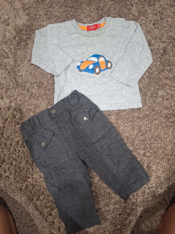 Ensemble 3 pièces taille 6 mois