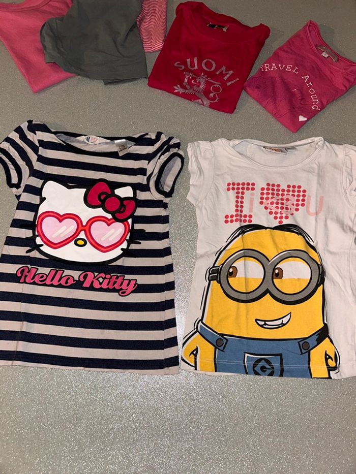 Lot de 7 t-shirt 3-4 ans - photo numéro 3