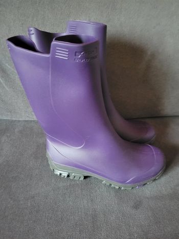 Bottes de pluie violettes - P29 - P30