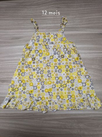 Robe T12mois