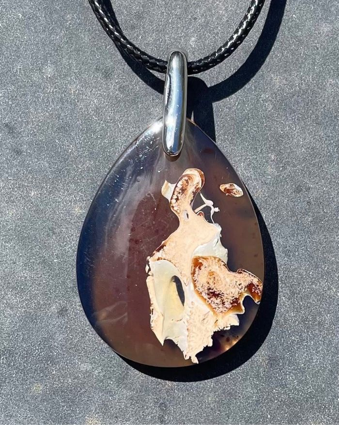 Superbe pendentif en ambre - photo numéro 6
