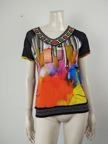 Blouse Olivier Philips taille 40 avec résille 