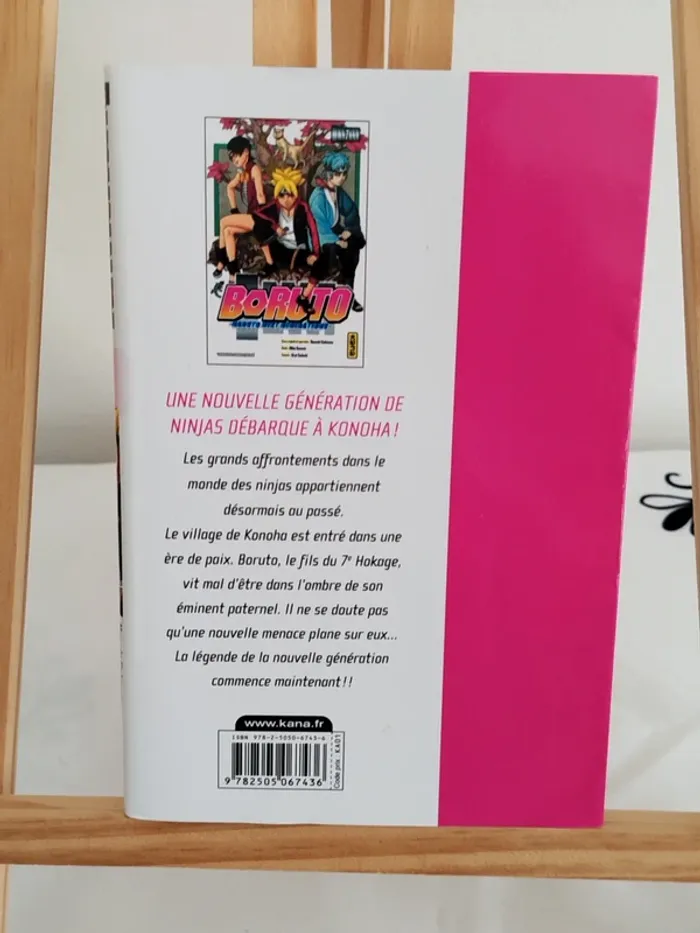 Lot de 5 livres Mangas Boruto tome 1 à 5 Kana - photo numéro 3
