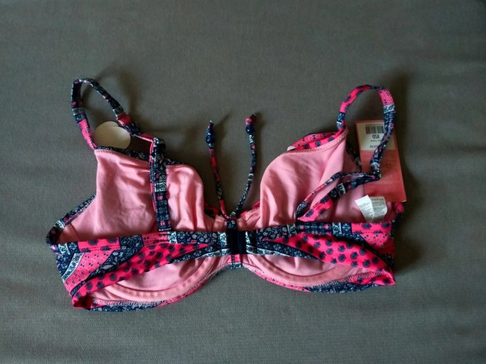 Haut de bikini imprimé bohème – Her Body – Taille 85D - photo numéro 2