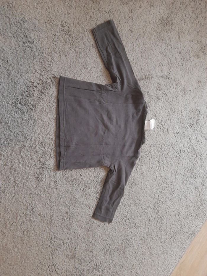 Tee shirt manches longues beau gosse 12 mois - photo numéro 4