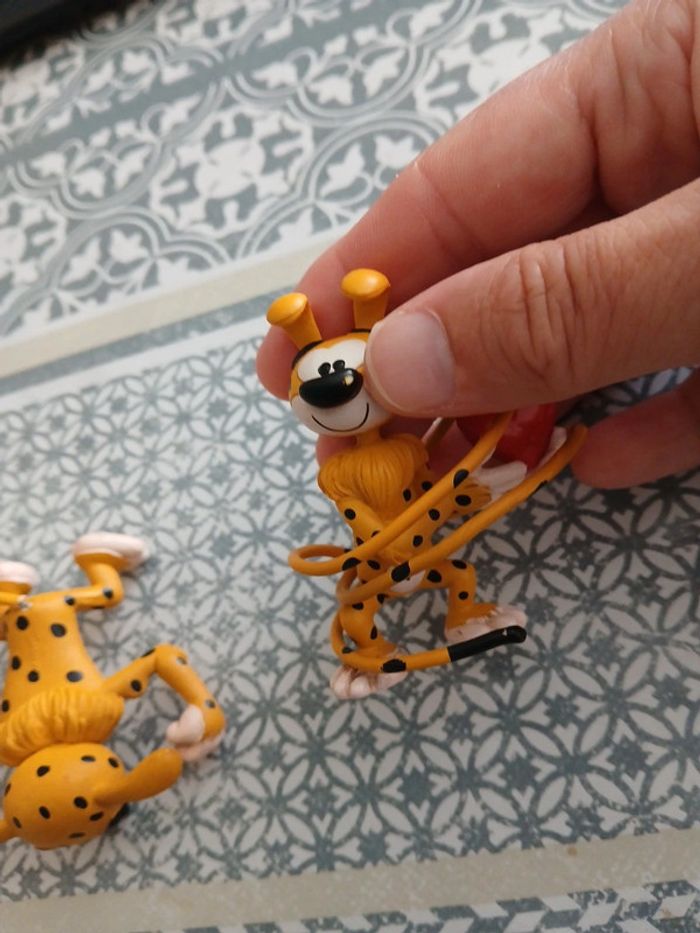Lot de deux figurines Marsupilami Plastoy 2000 et 2002 - photo numéro 4