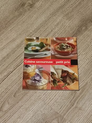 Livre de recettes " cuisine savoureuse à petit prix"