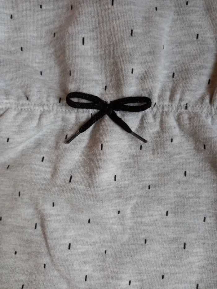 Robe tunique, gris clair, KIABI, 6 mois (69cm) - photo numéro 2