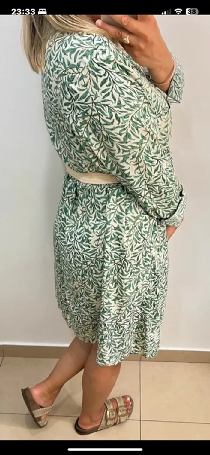 Robe chemise fluide - photo numéro 7
