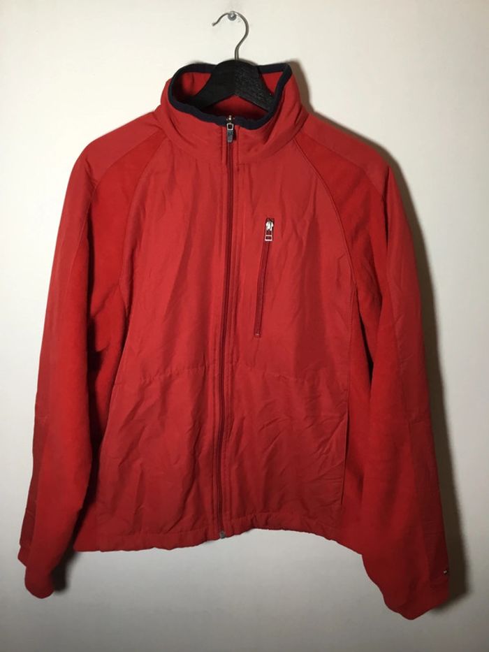 Veste polaire pour homme Tommy Hilfiger rouge taille M 101