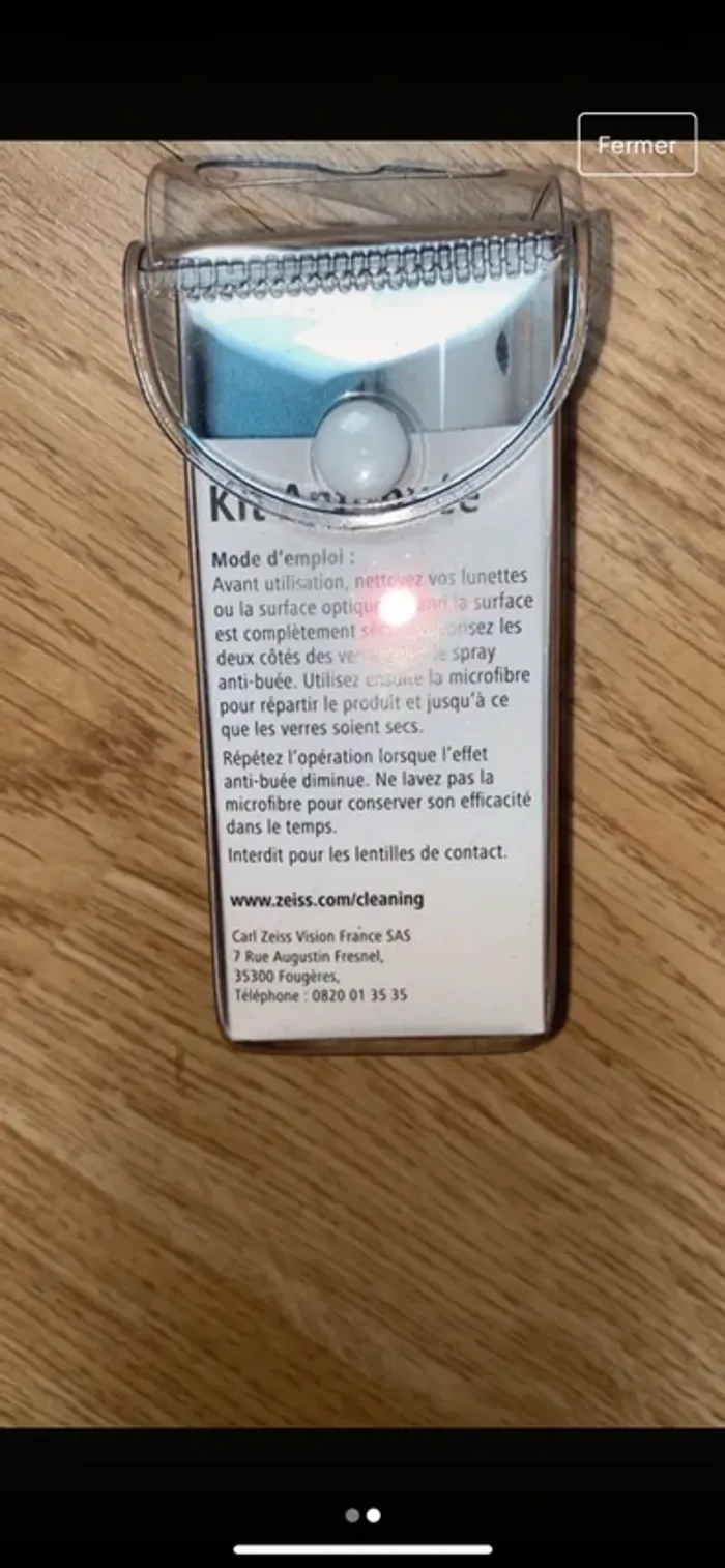 Kit anti bue pour yeux - photo numéro 2