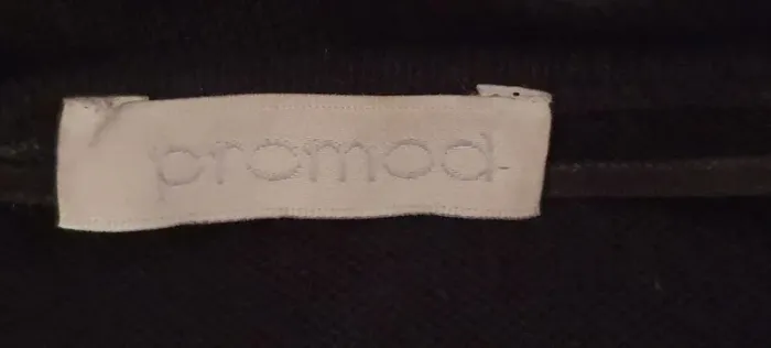 Pull long noir et or femme "Promod" Taille M - photo numéro 5