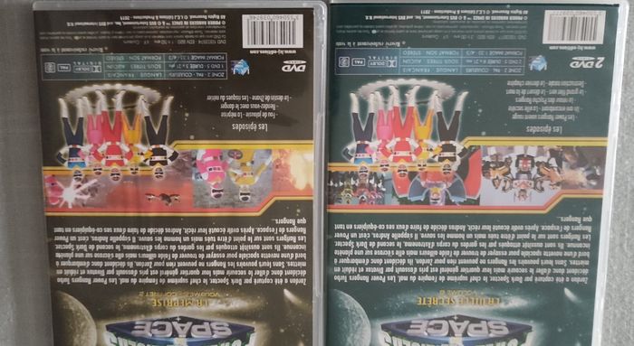 Lot DVD powers rangers space - photo numéro 5