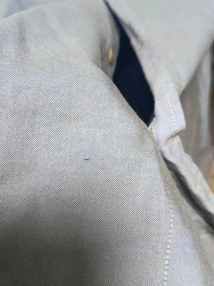 Chemise Ralph Lauren vintage bleu clair – Logo brodé – Taille XL (équivalent L/XL homme) - photo numéro 10