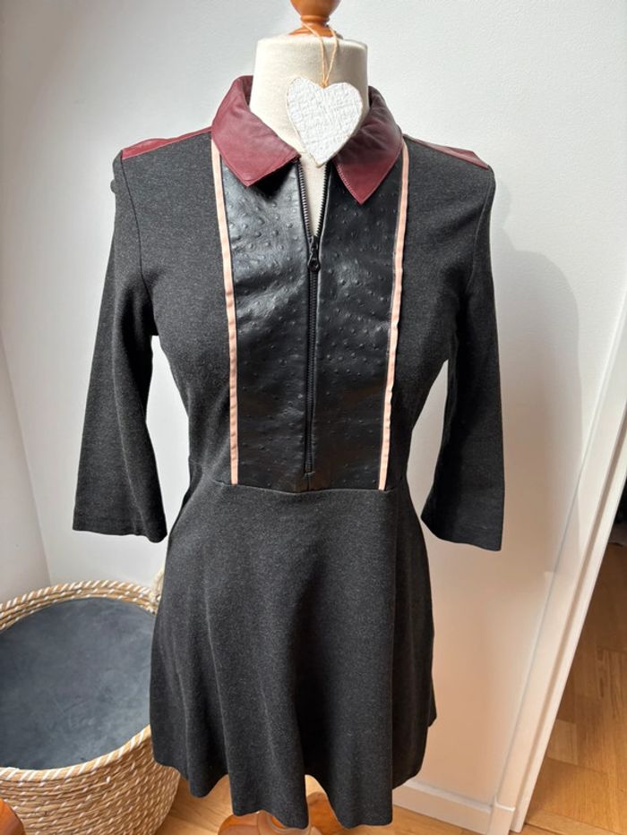 🤍 sublime Robe ML et col - Tara Jarmon - T40 - photo numéro 2