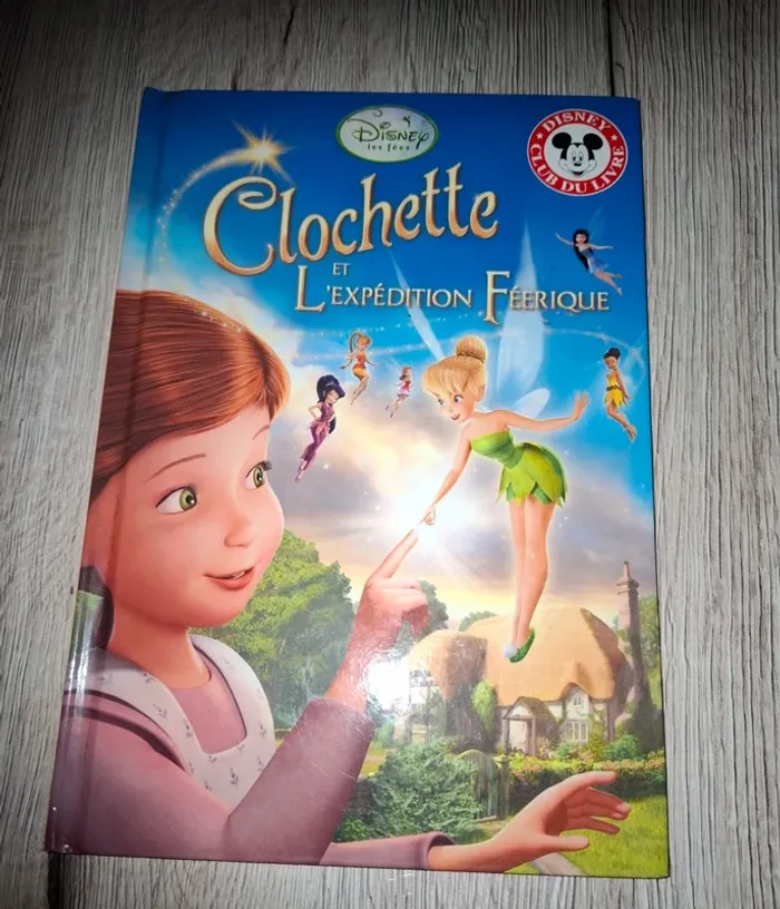 Livre clochette et l expédition féerique