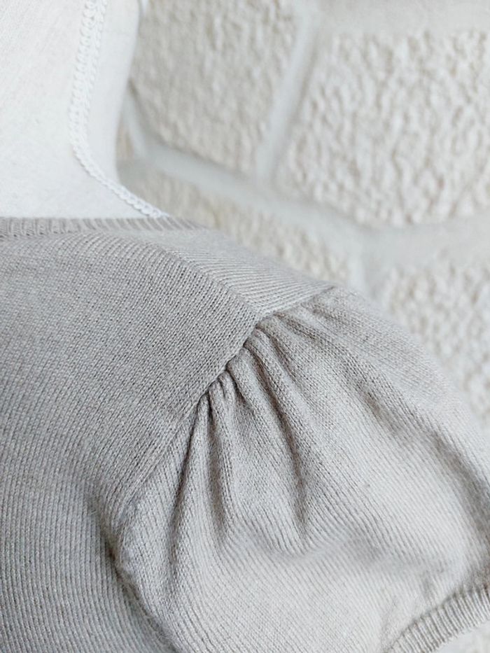 Robe pull beige - photo numéro 4