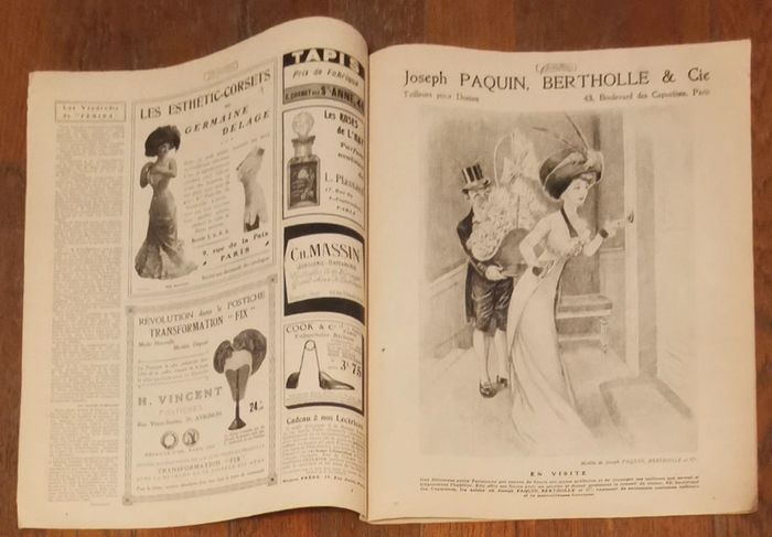 Ancienne revue Femina Noël 1908 n°189 vintage - photo numéro 5