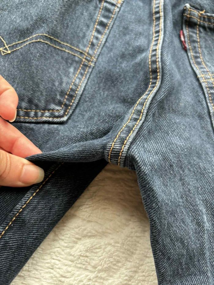 Jean levi’s lot 501 S bleu foncé homme coupe slim taille W28 38 M L32 - photo numéro 14