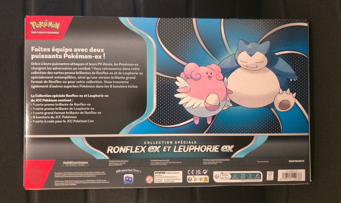 Pokémon Coffret Collection Ronflex ex et Leuphorie ex (Petits Défauts) (2EV10/2EV4/2EV3/2EV1) - photo numéro 2