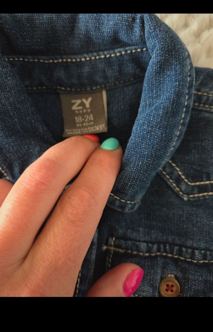 Chemise en jean 18 mois - photo numéro 2