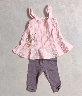 Ensemble été fille - 3 mois