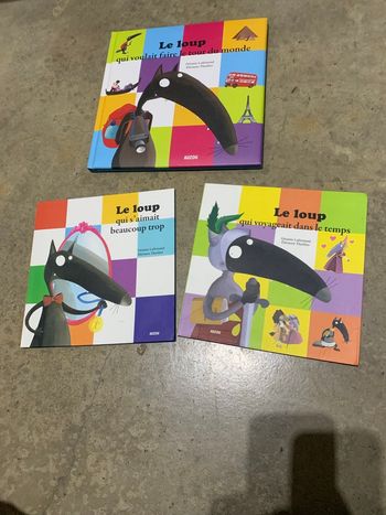Lot livres le loup