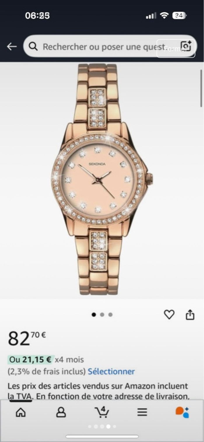 Montre femme - photo numéro 4