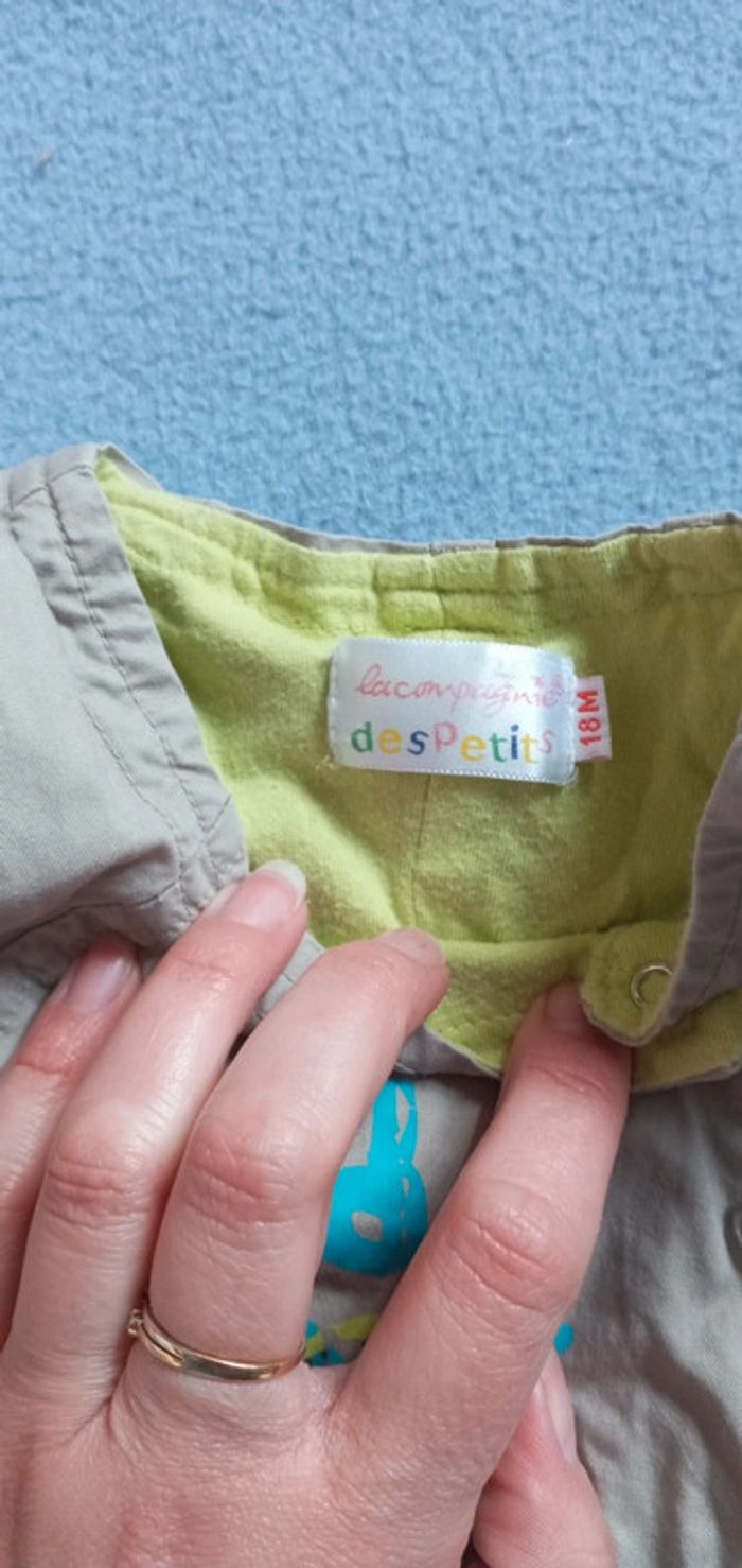 Salopette La compagnie des petits taille 18 mois - photo numéro 2